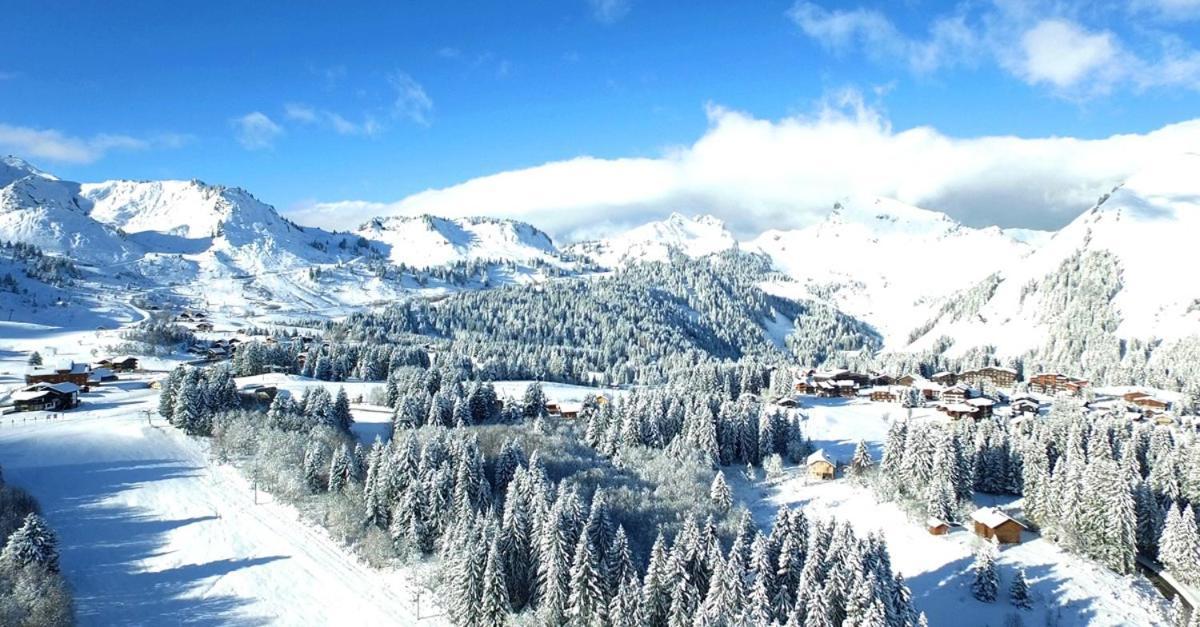 Studio Cabine Praz De Lys Taninges Extérieur photo