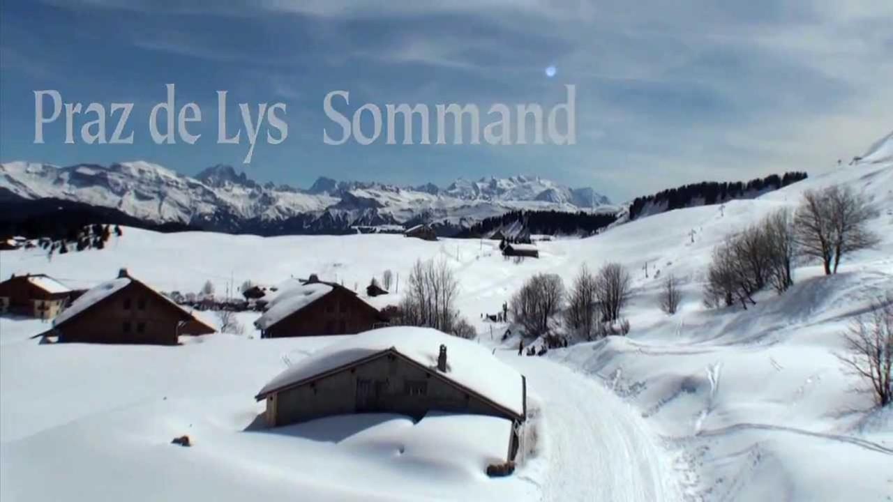 Studio Cabine Praz De Lys Taninges Extérieur photo