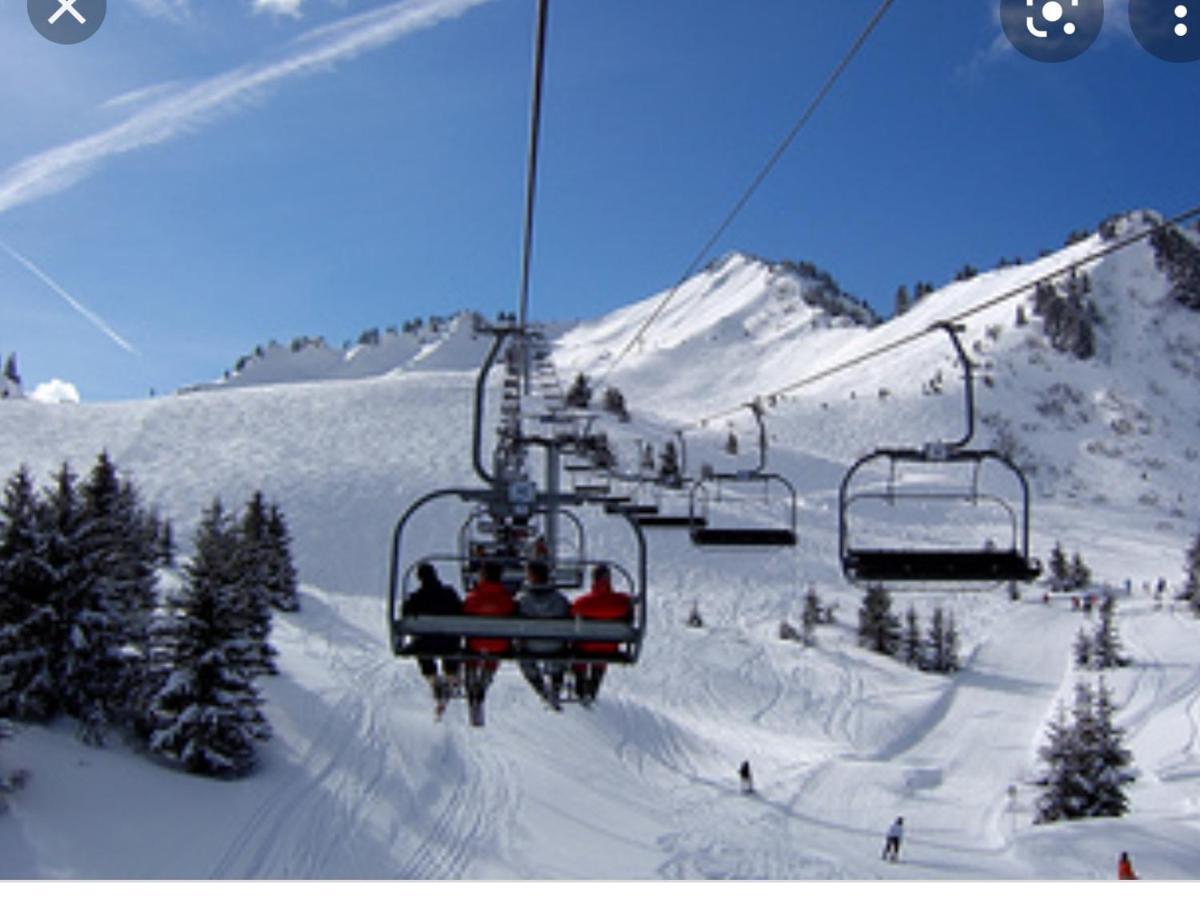 Studio Cabine Praz De Lys Taninges Extérieur photo